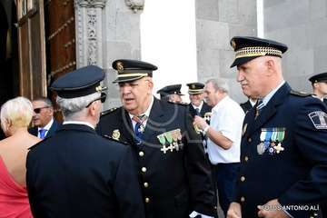 La Policía Nacional celebra en Telde la festividad de los Santos Ángeles Custodios (Foto TA)